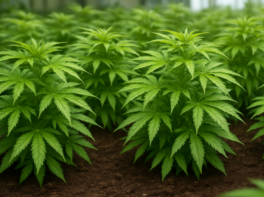 AI : Clean craft cannabis cultivation in rich living soil,…
